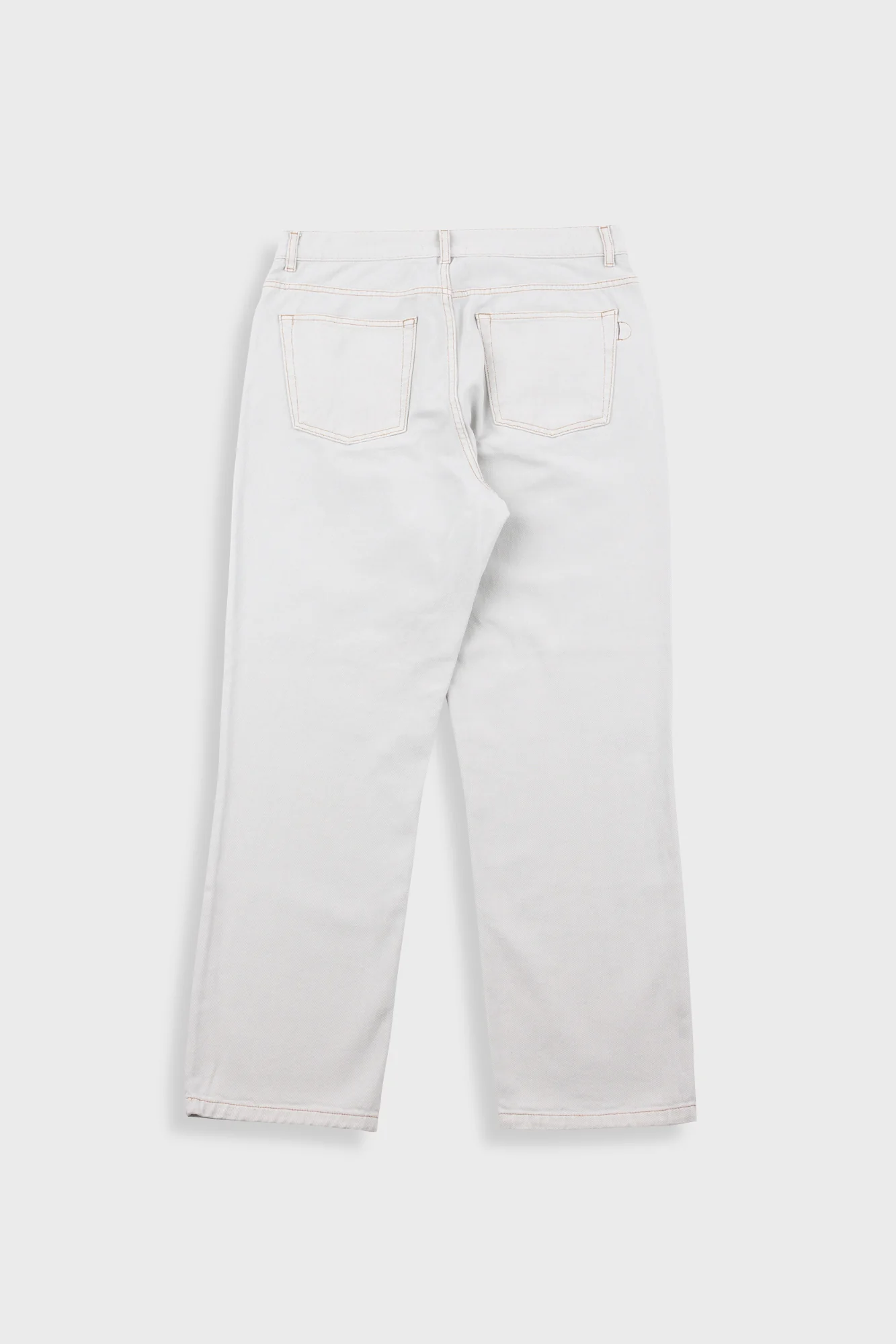 5 Pocket Trouser - Soft Grey Denim - Image 10