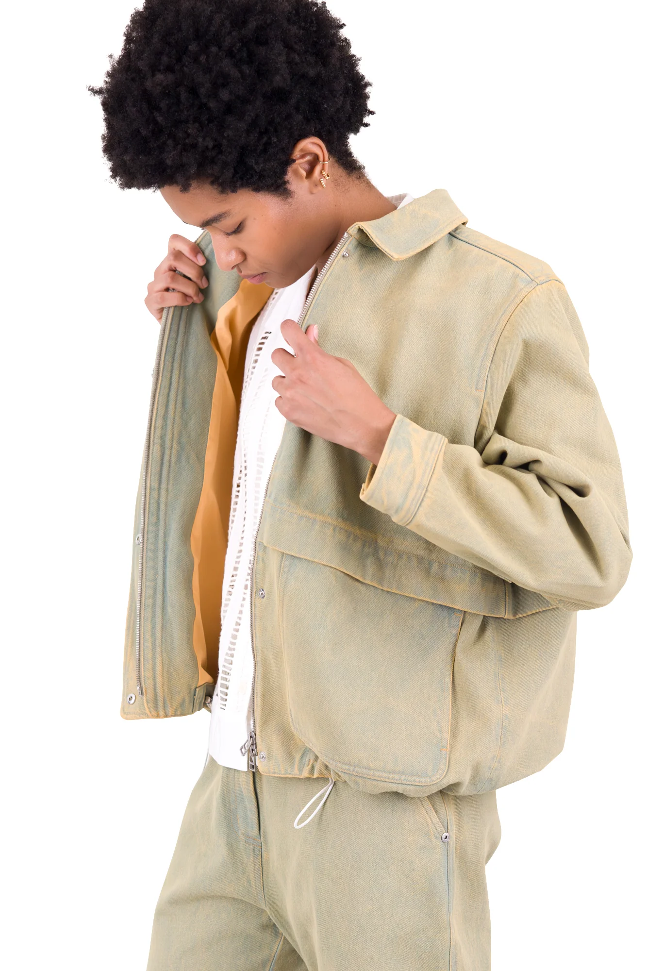 Blouson - Bleached Denim - Image 9