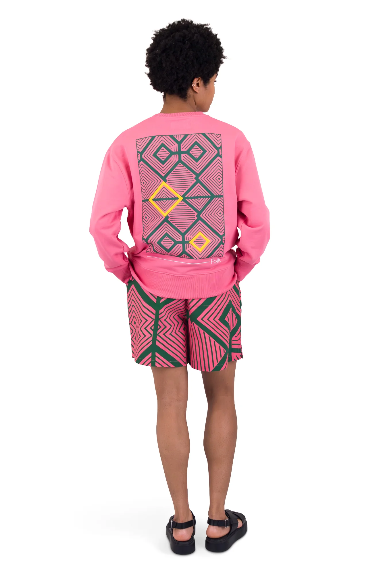 Boxy Sweat - Coral - Image 7