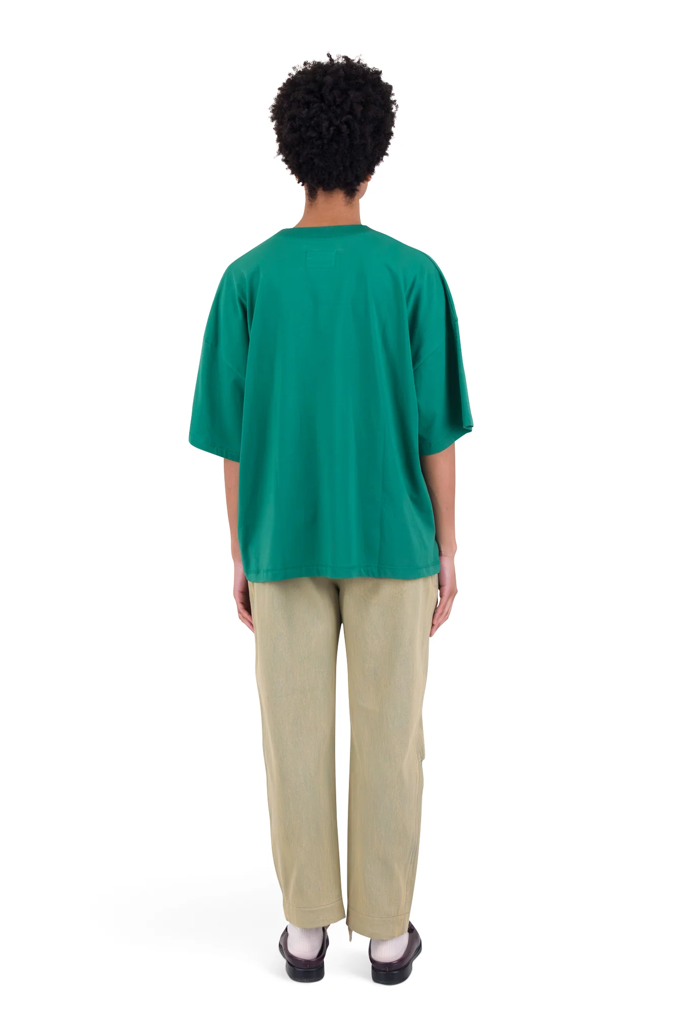 Boyfriend T-Shirt - Vintage Green - Image 6