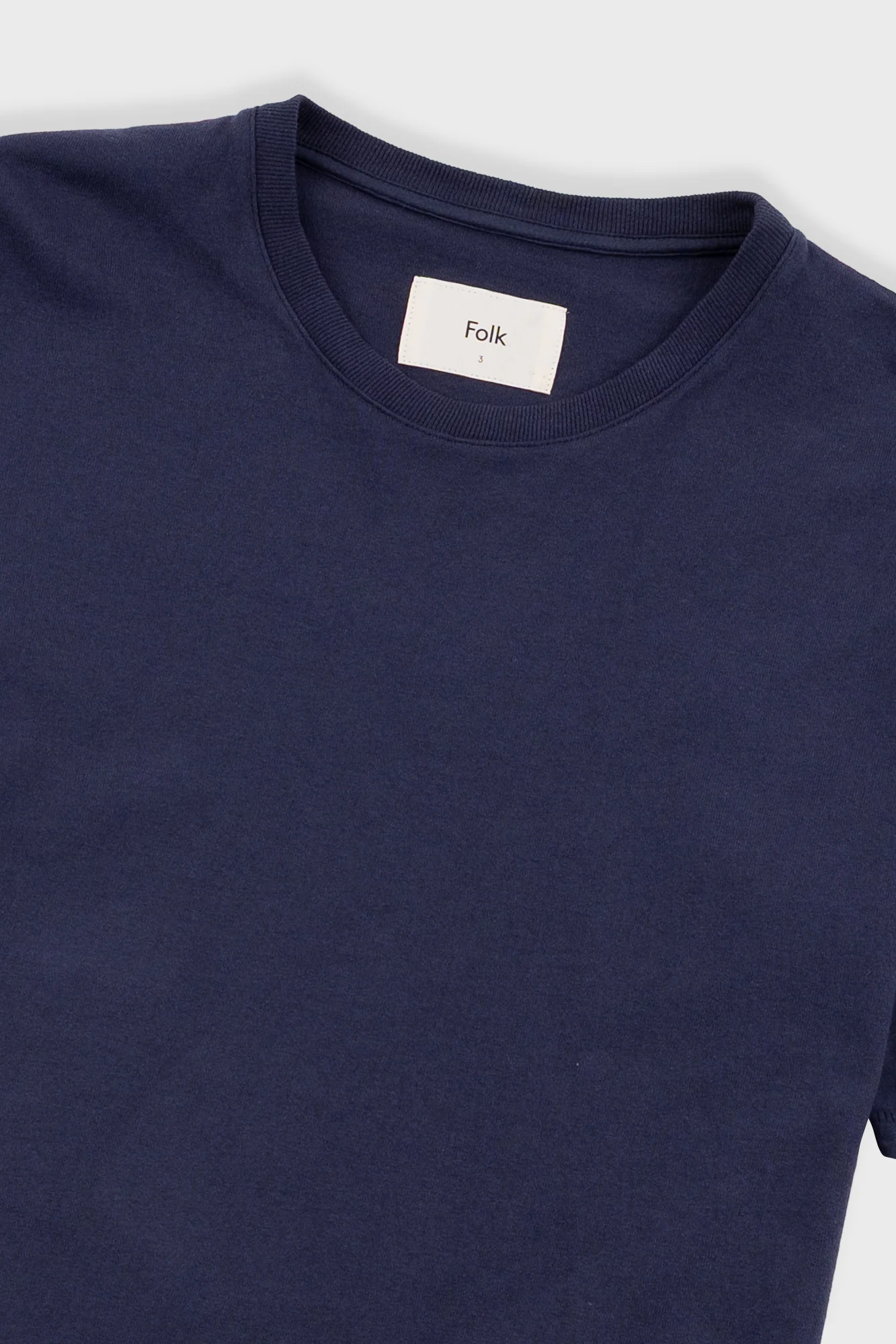 Contrast Sleeve T-Shirt - Navy - Image 7