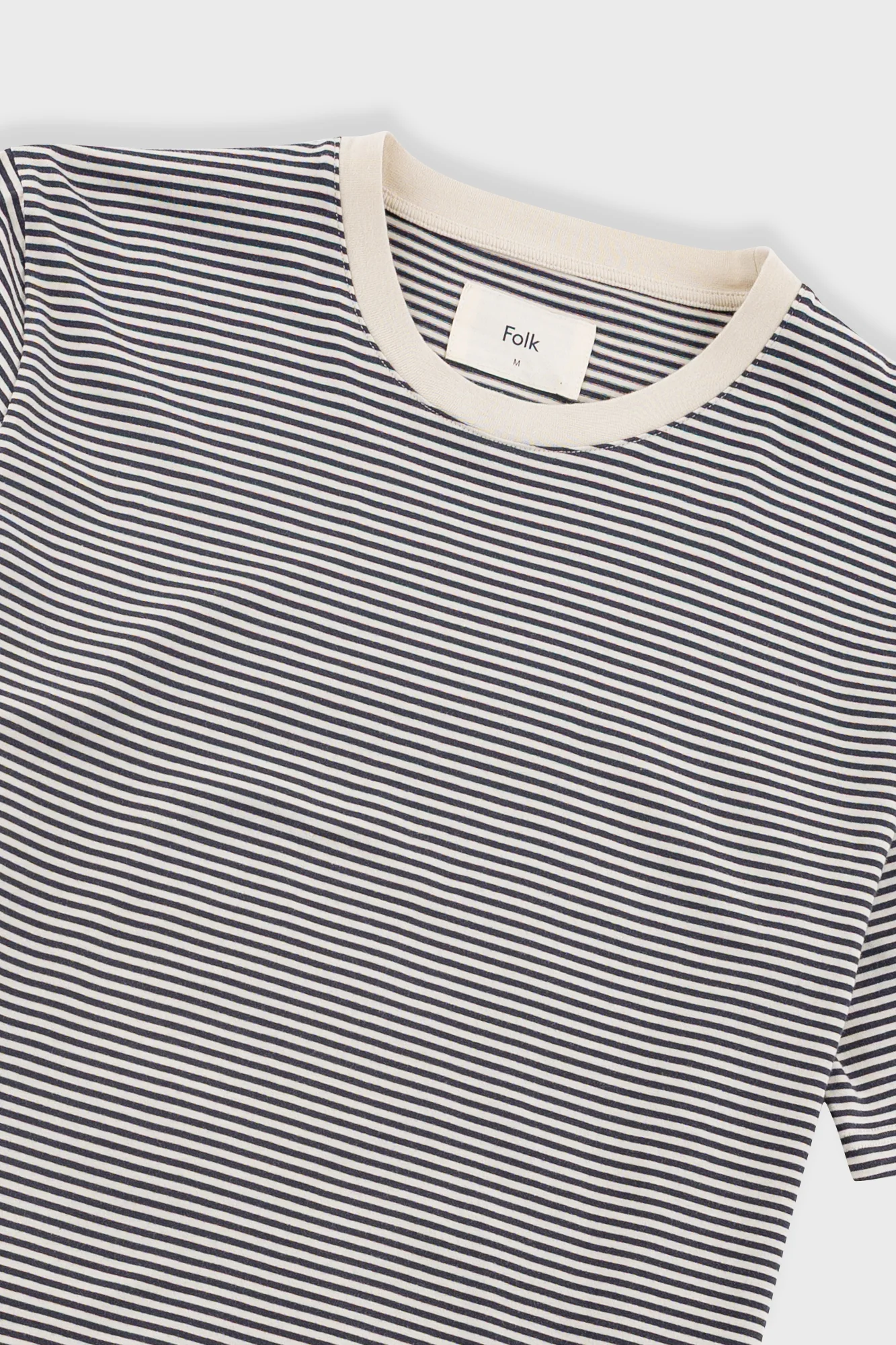 1x1 Striped T-Shirt - Soft Black - Image 5