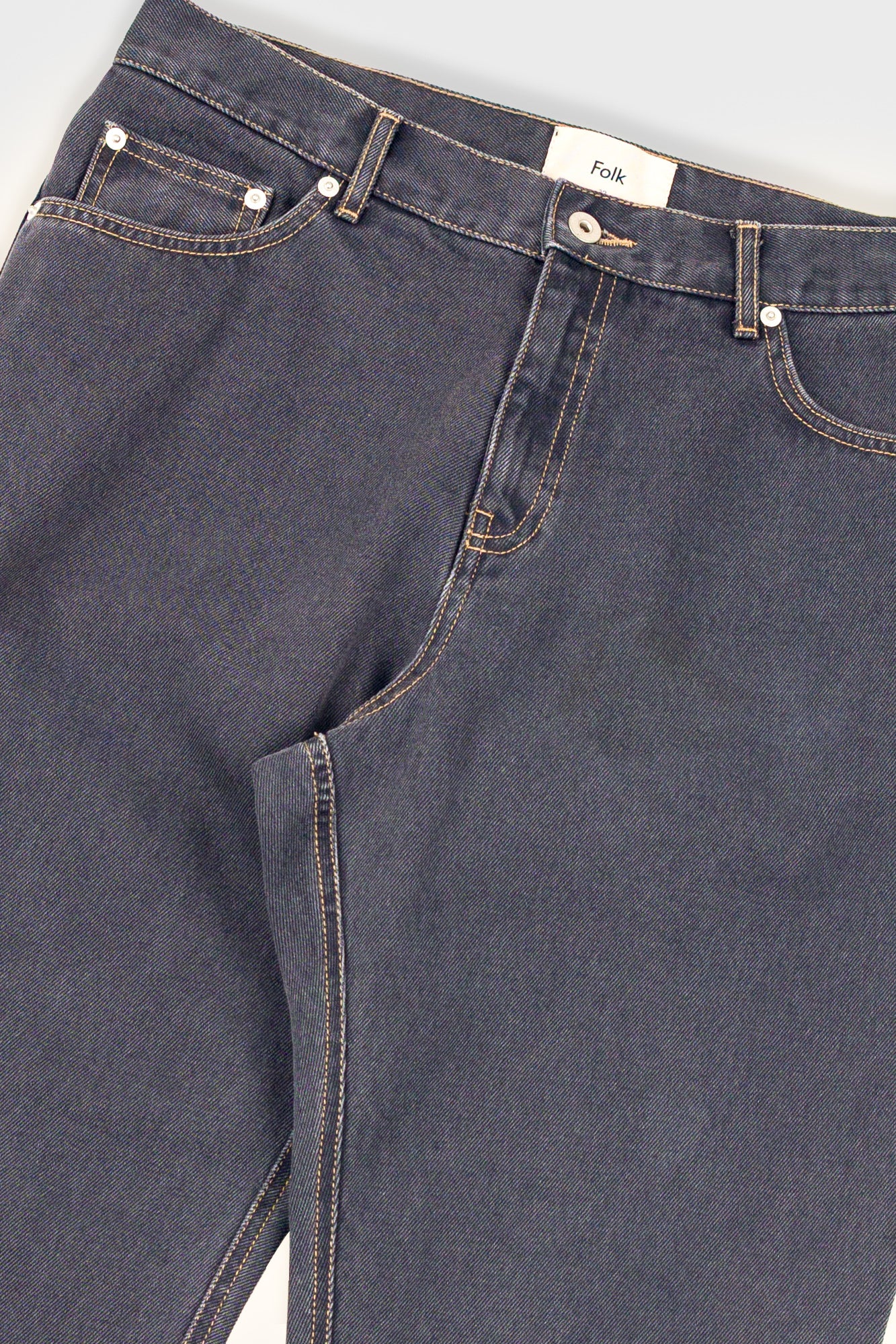 5 Pocket Trouser - Smoke Grey Denim - Image 5