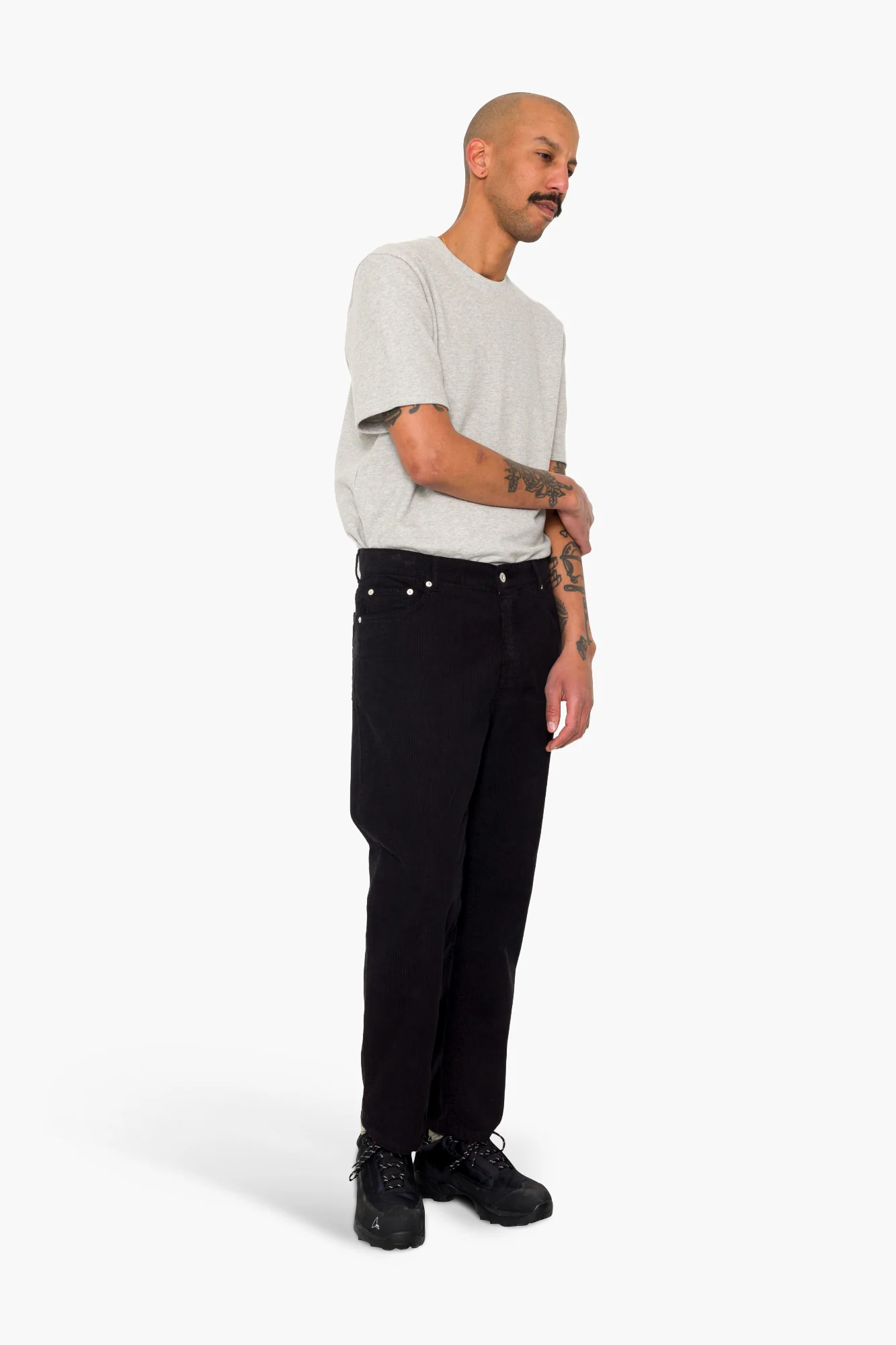 5 Pocket Trouser - Soft Black Cord - Image 7