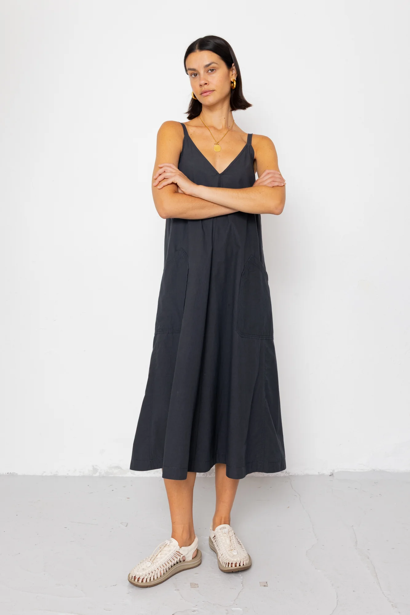 Amy Dress - Soft Black - Image 4