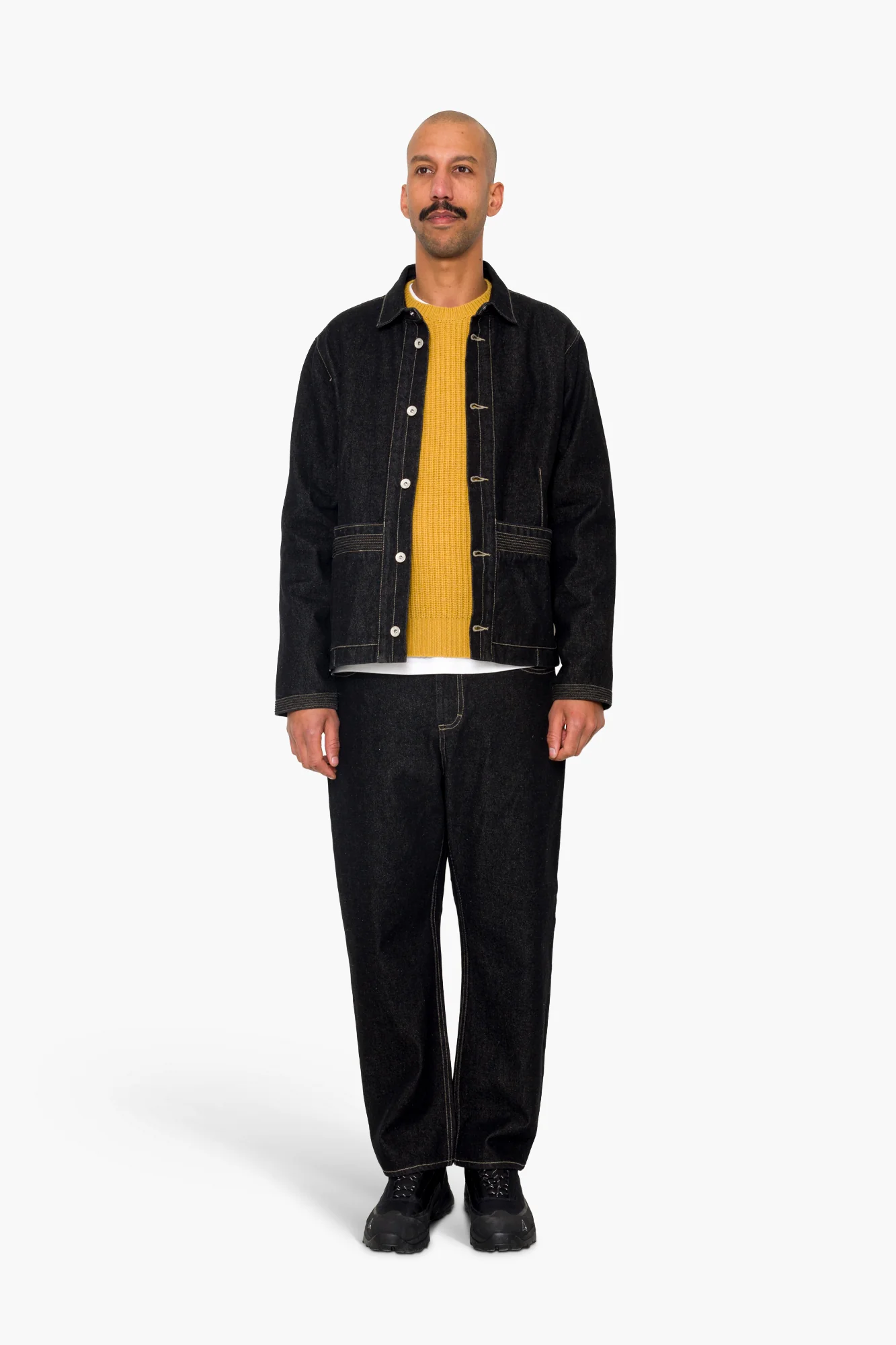 Anniversary Jacket - Black Denim - Image 3