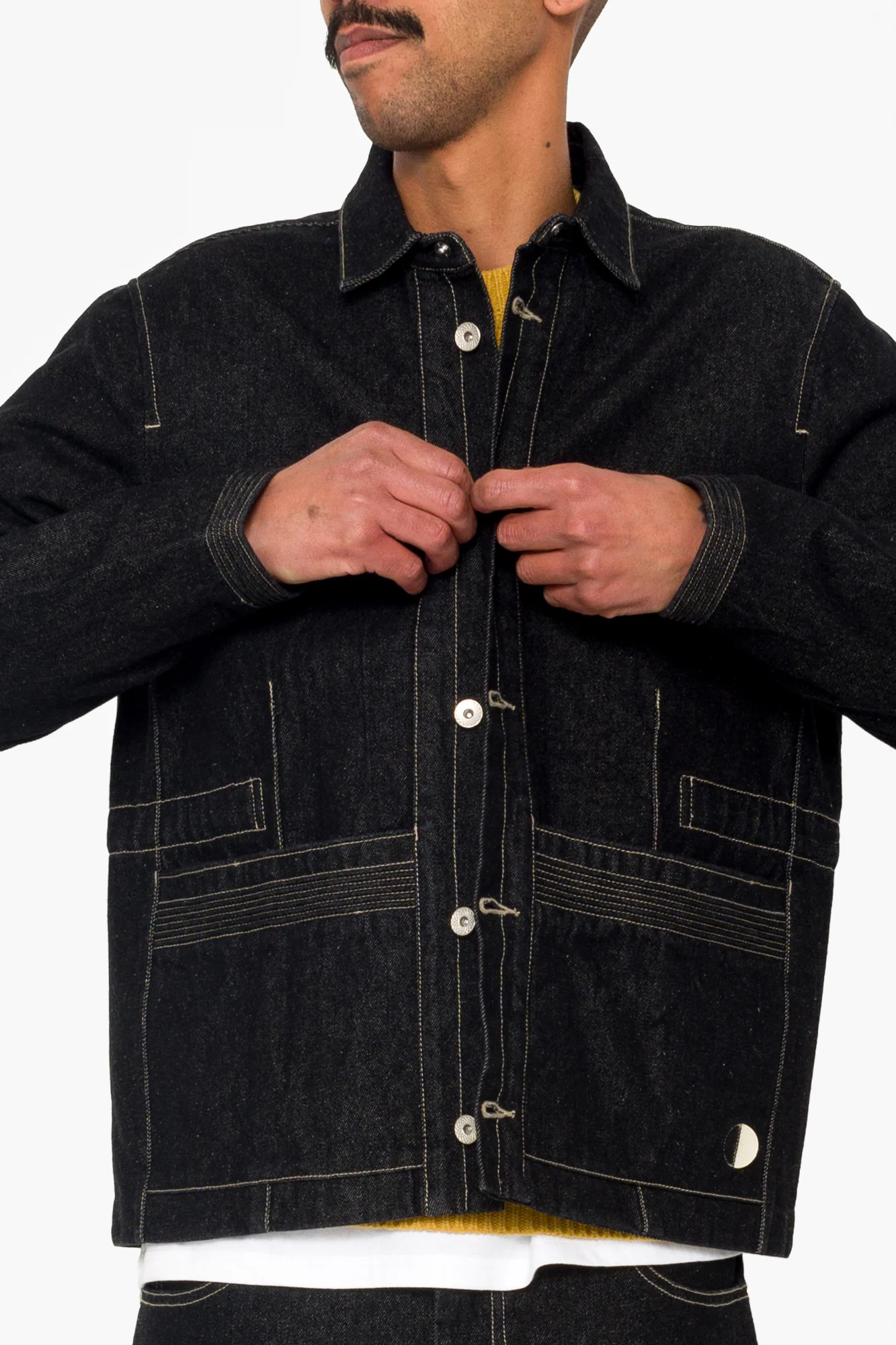 Anniversary Jacket - Black Denim - Image 7