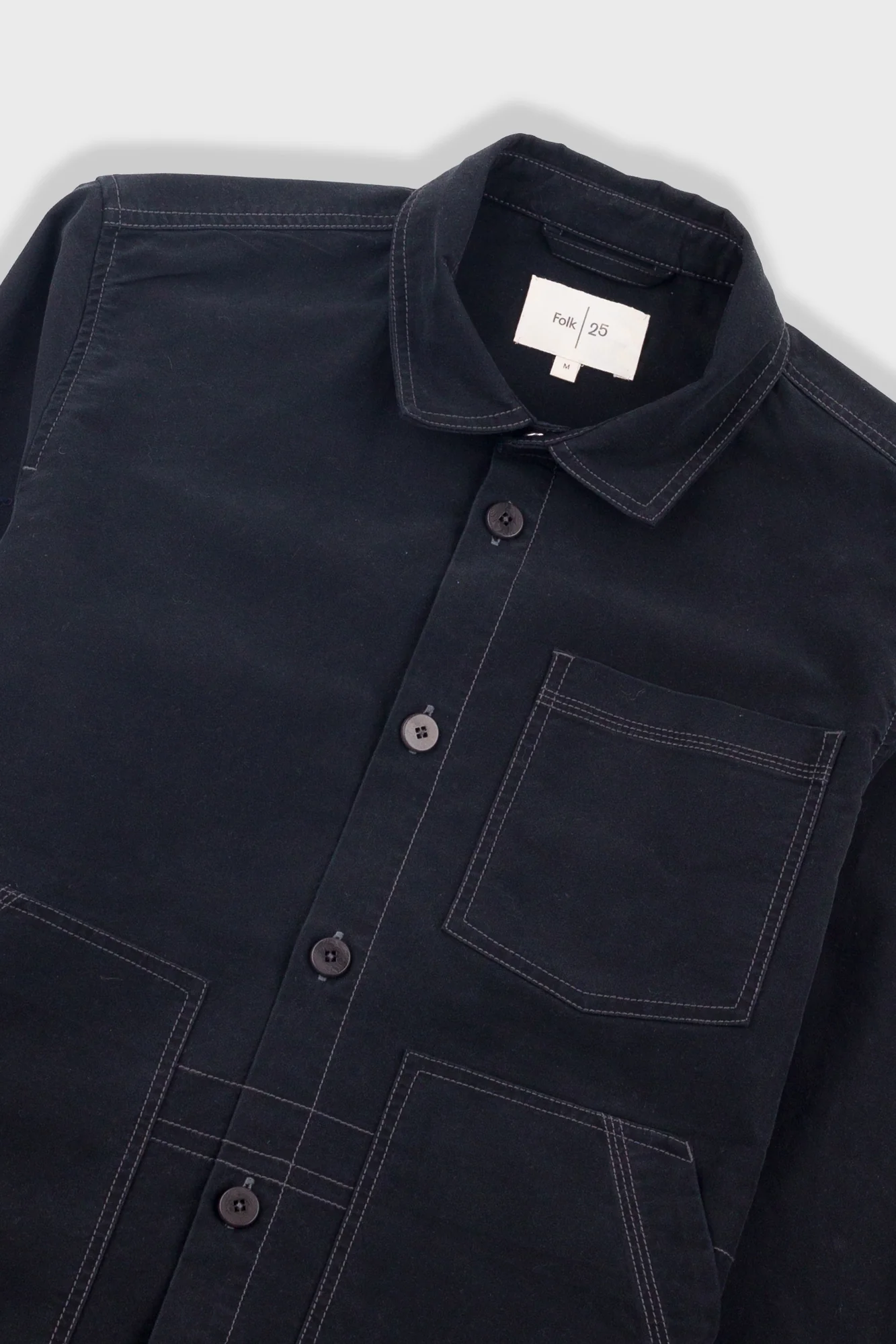 Assembly Utility Jacket - Black Brushed - Image 5