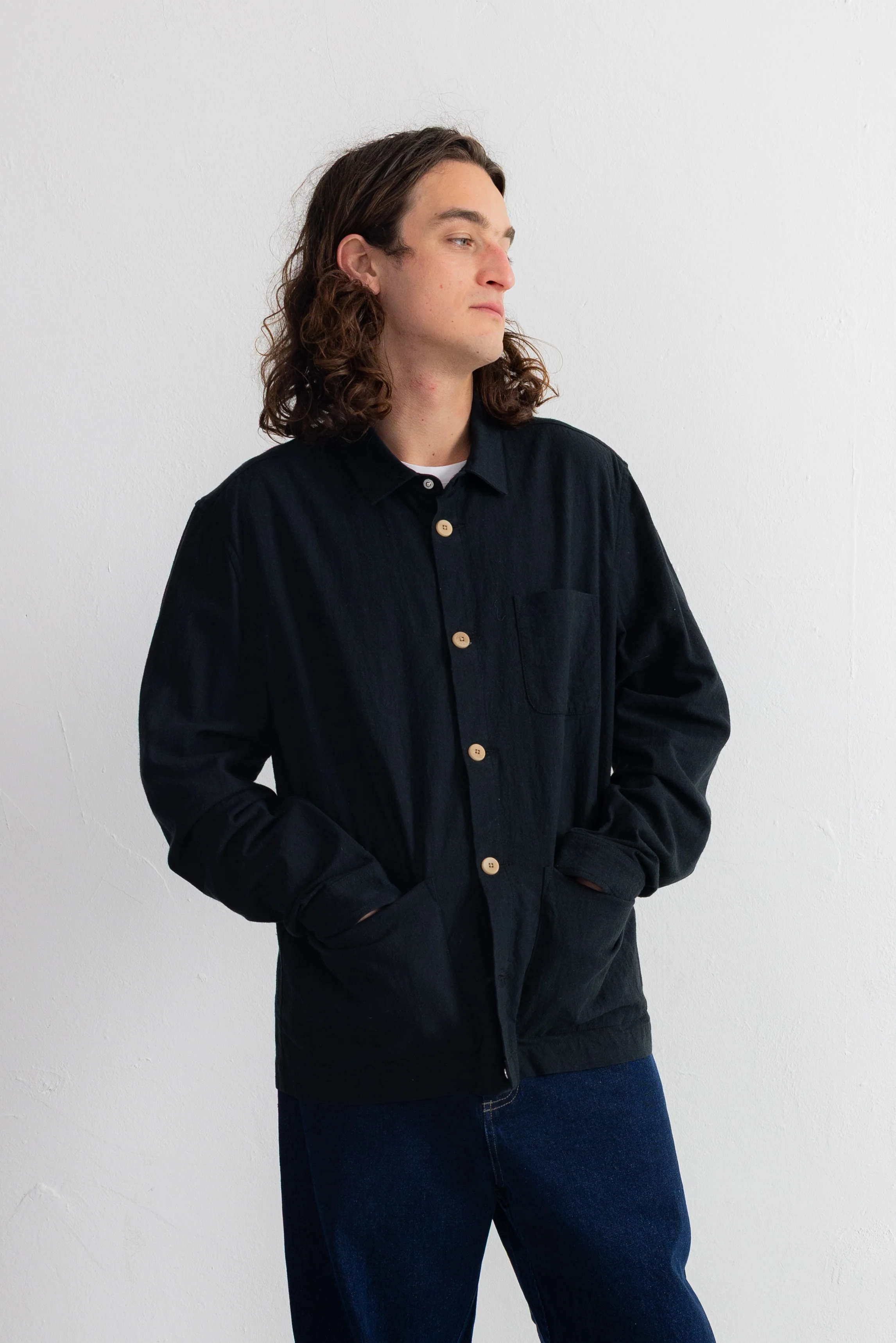 Assembly Jacket - Black Canvas - Image 5