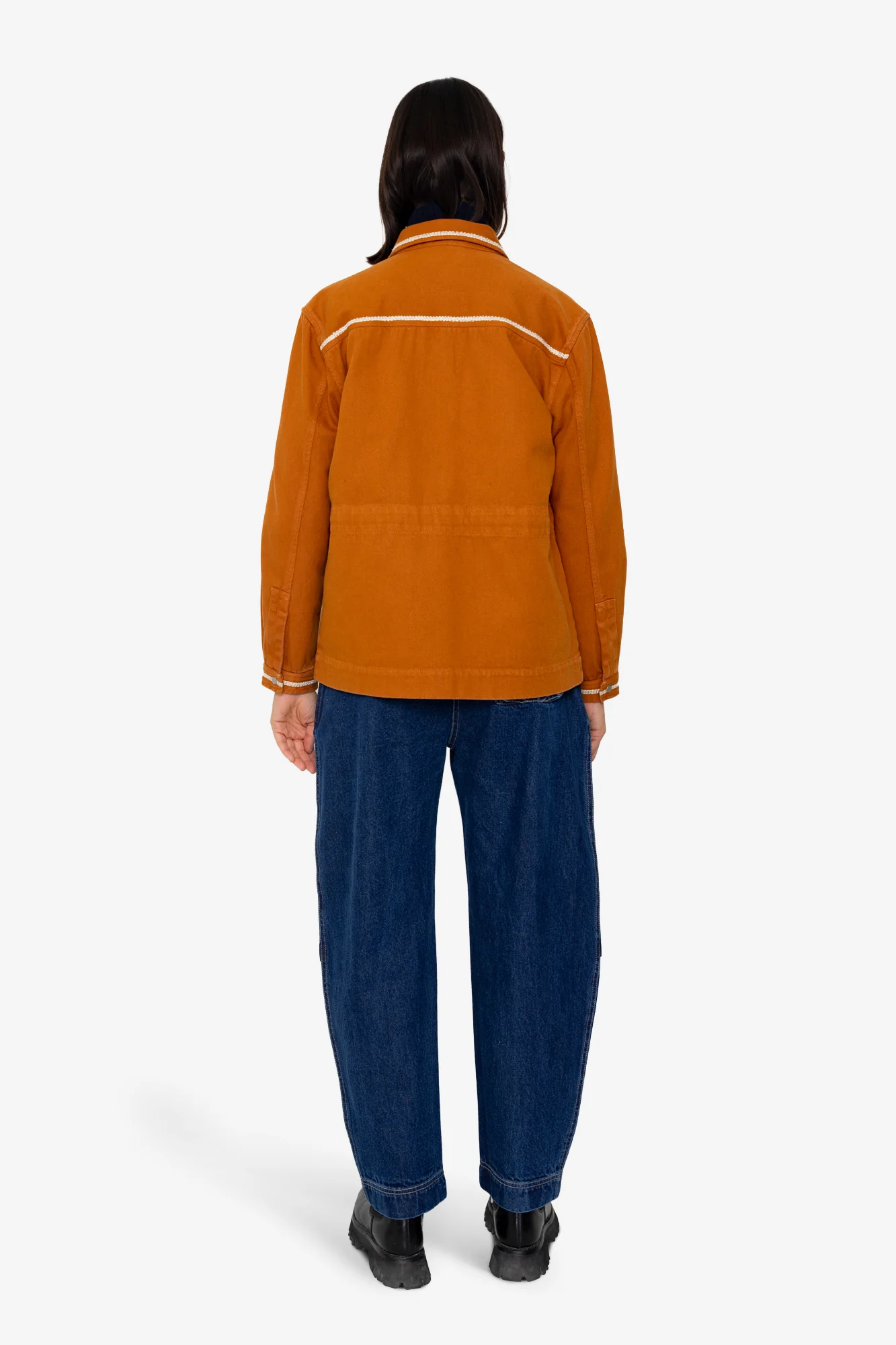 Assembly Jacket - Dark Ginger Twill - Image 9