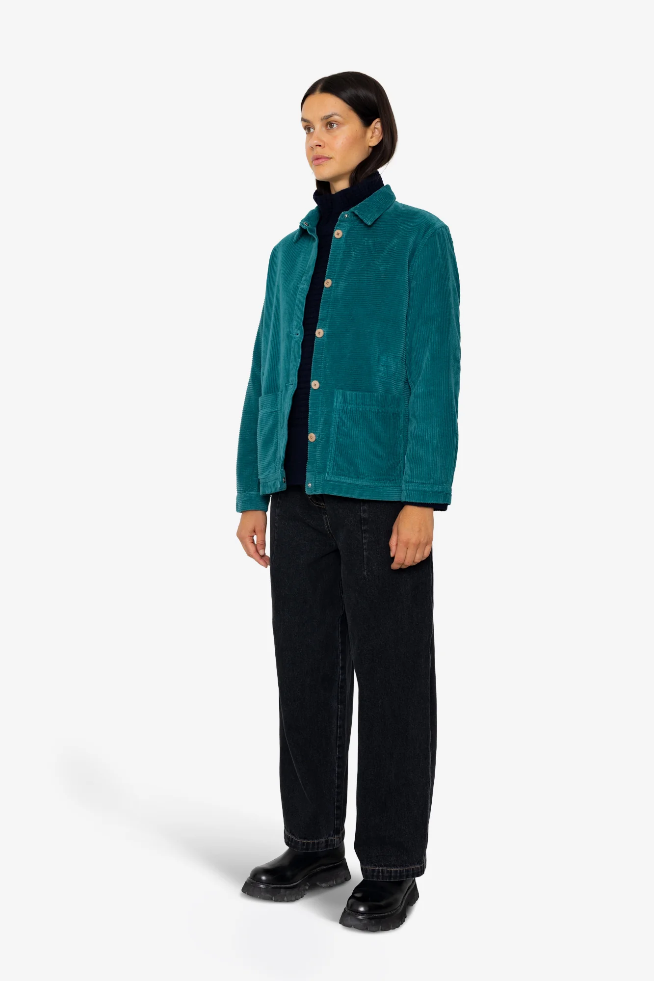 Assembly Jacket - Dark Teal Directional Cord - Image 3
