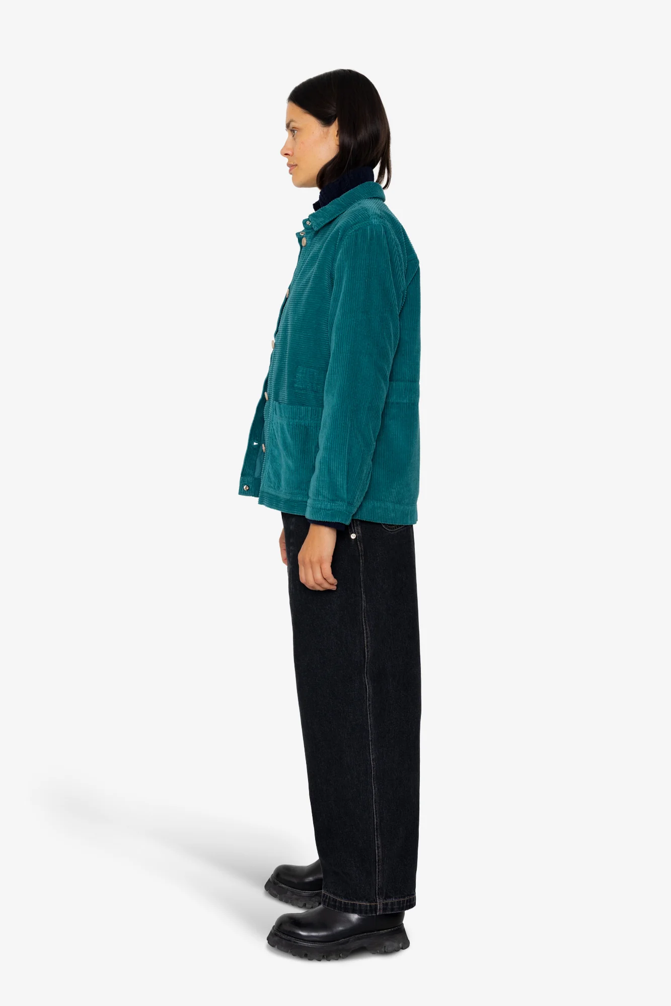 Assembly Jacket - Dark Teal Directional Cord - Image 4