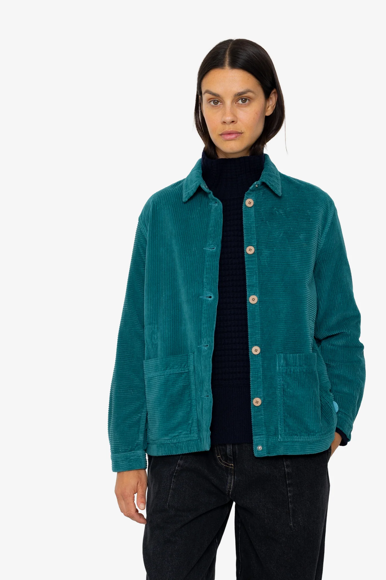 Assembly Jacket - Dark Teal Directional Cord - Image 6