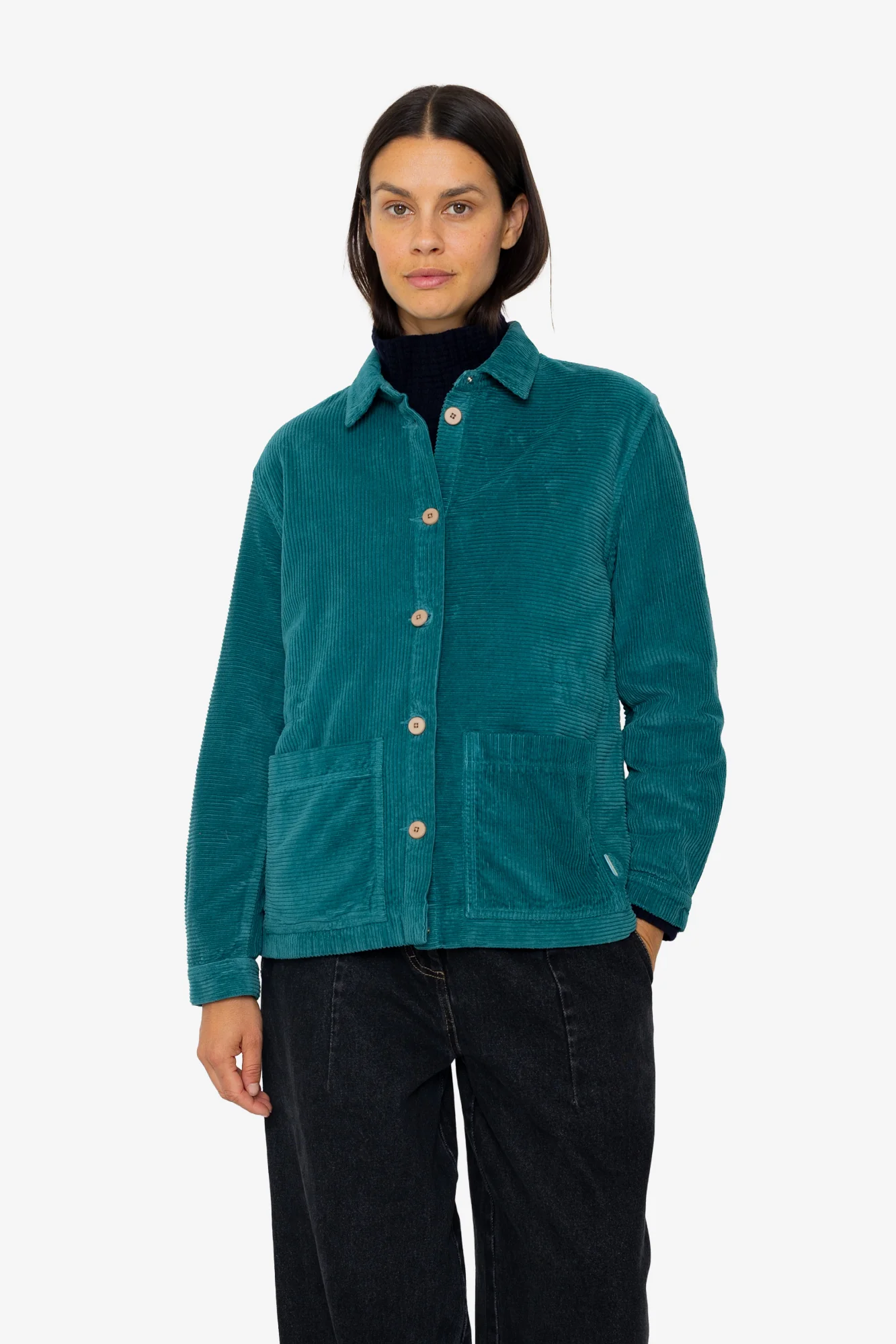 Assembly Jacket - Dark Teal Directional Cord - Image 9