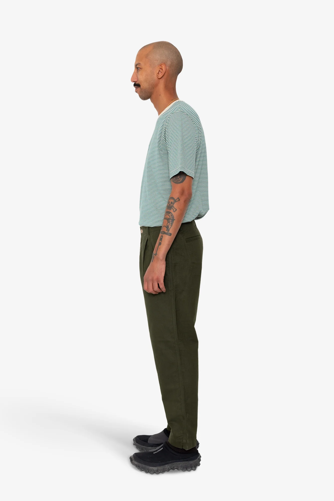 Assembly Pant - Dark Olive Moleskin - Image 4