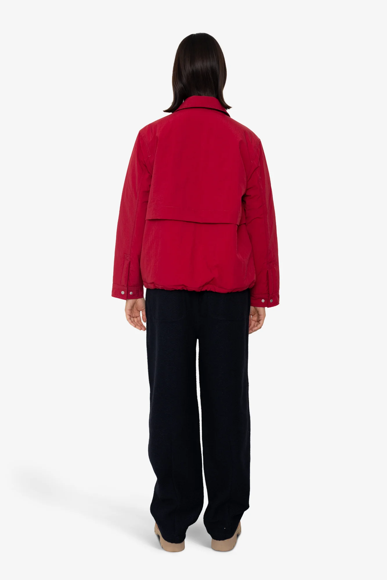 Blouson - Crimson Ripstop Nylon - Image 10