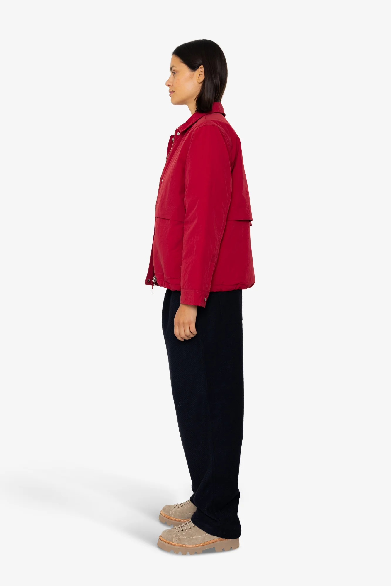 Blouson - Crimson Ripstop Nylon - Image 5