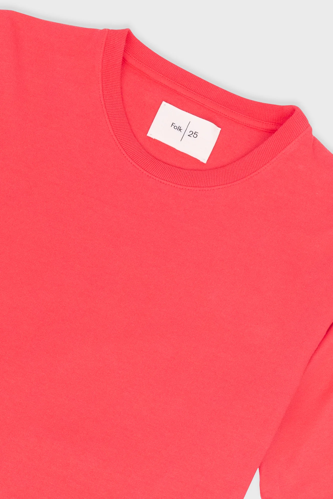 Contrast Sleeve T-Shirt - Raspberry - Image 5