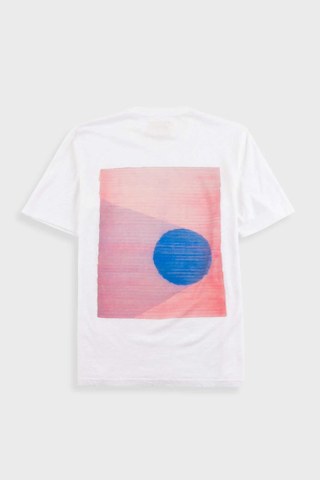 Contrast Sleeve T-Shirt - Sunrise Stripe - Image 3
