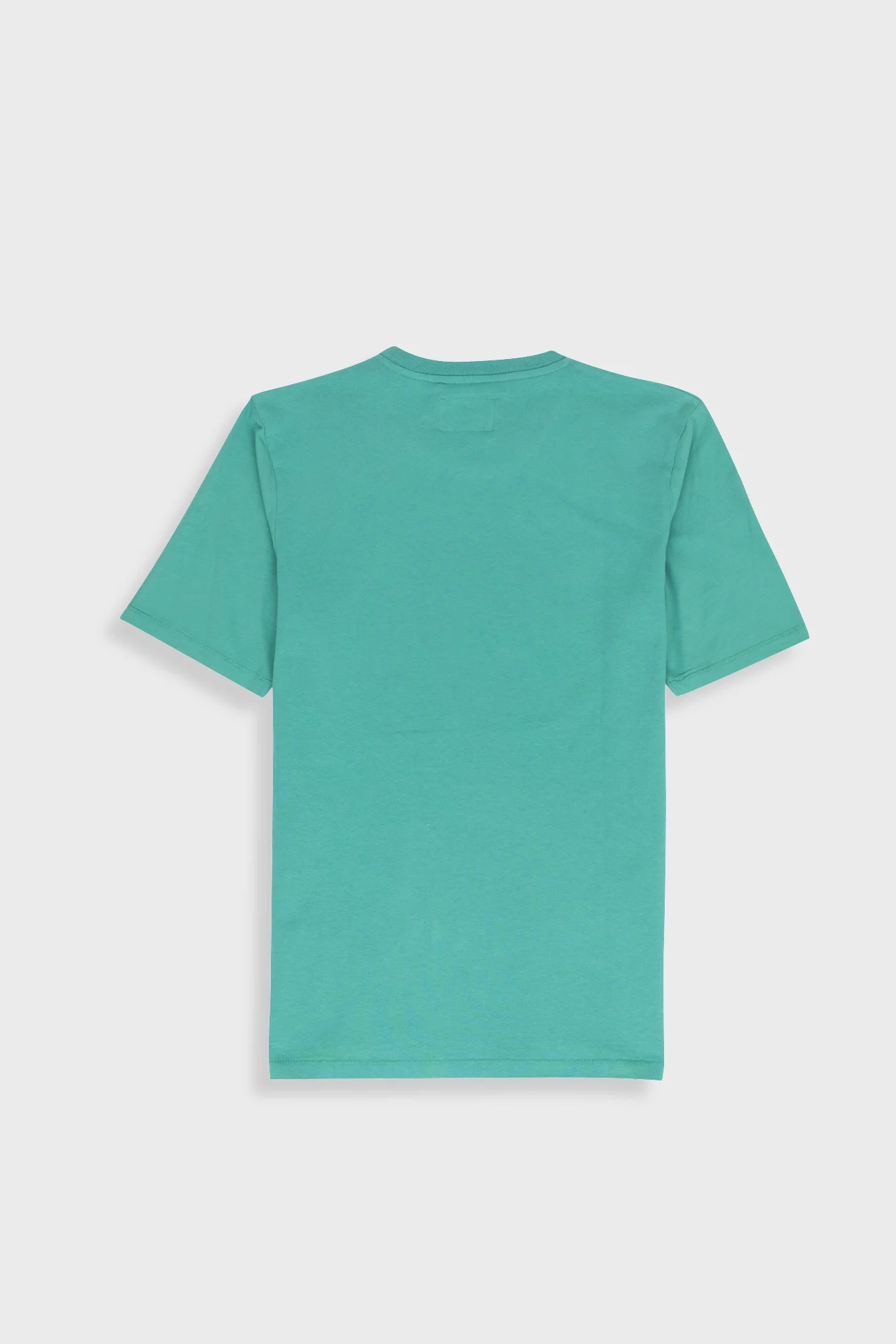 Contrast Sleeve T-Shirt - Tropical Green - Image 11