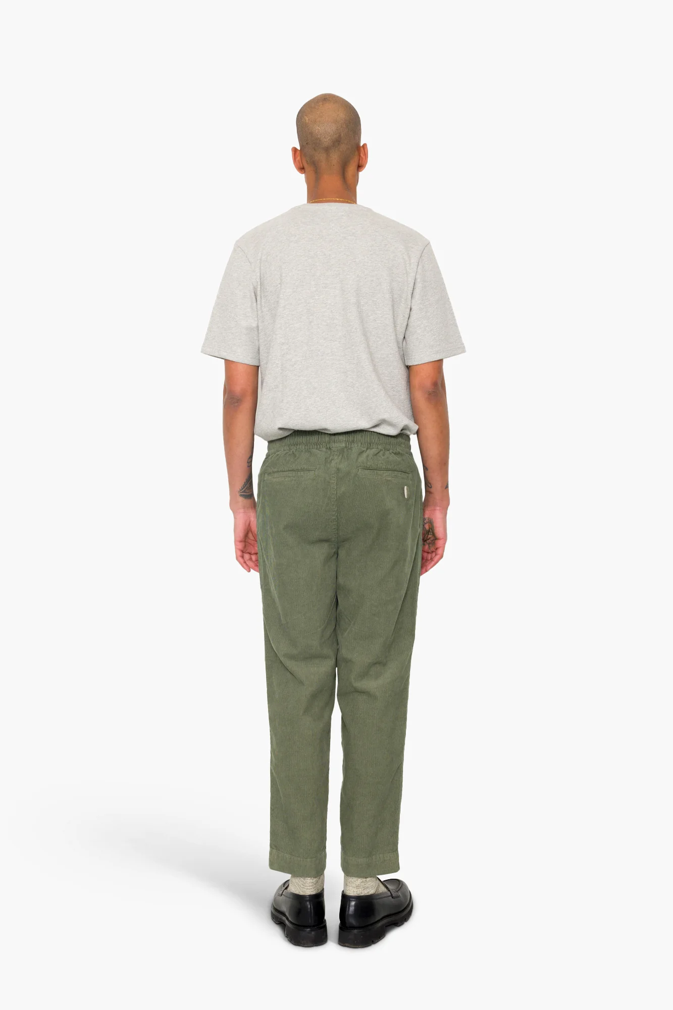 Drawcord Assembly Pant - Dark Olive Cord - Image 11