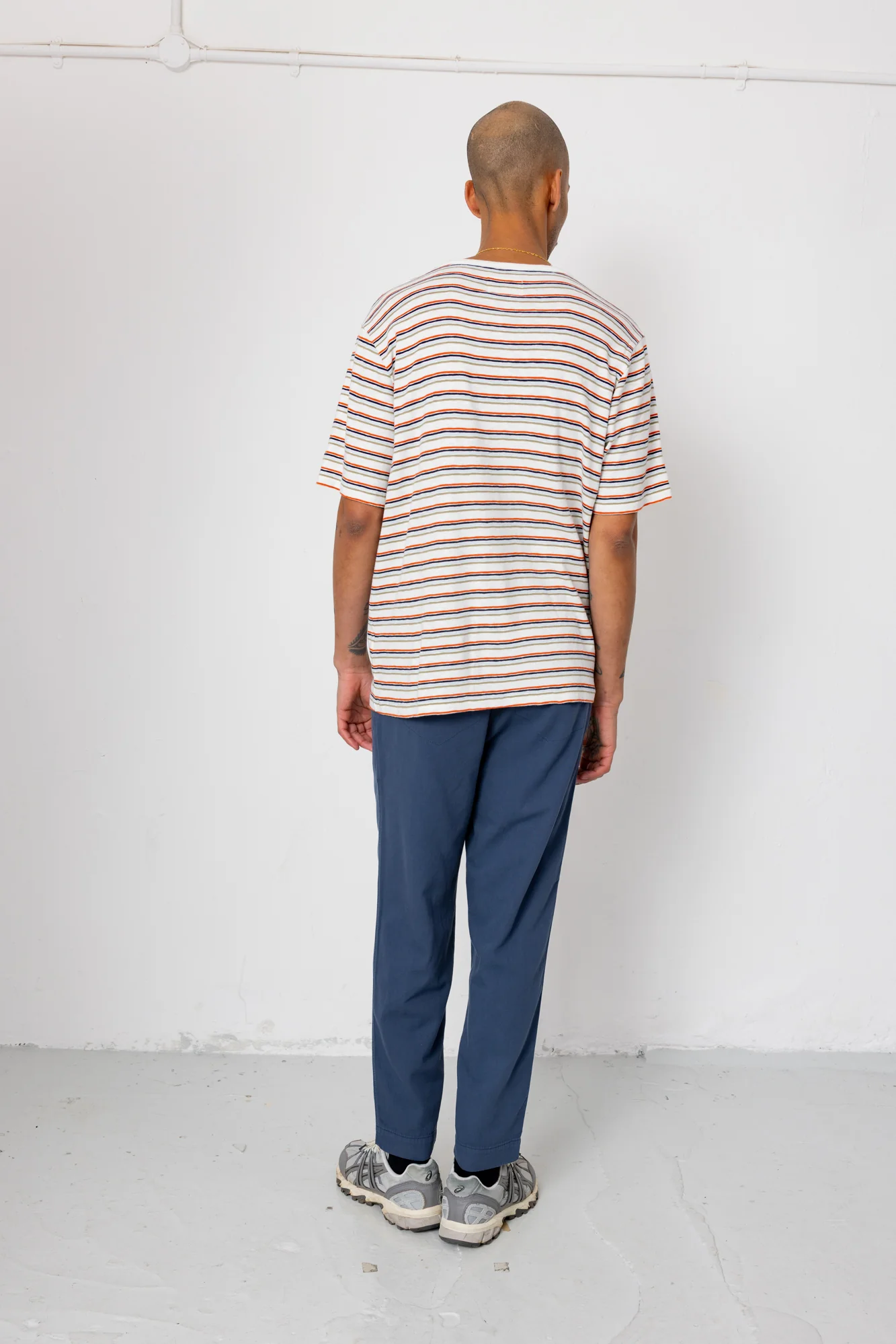 Drawcord Assembly Pant - Soft Navy Canvas - Image 8