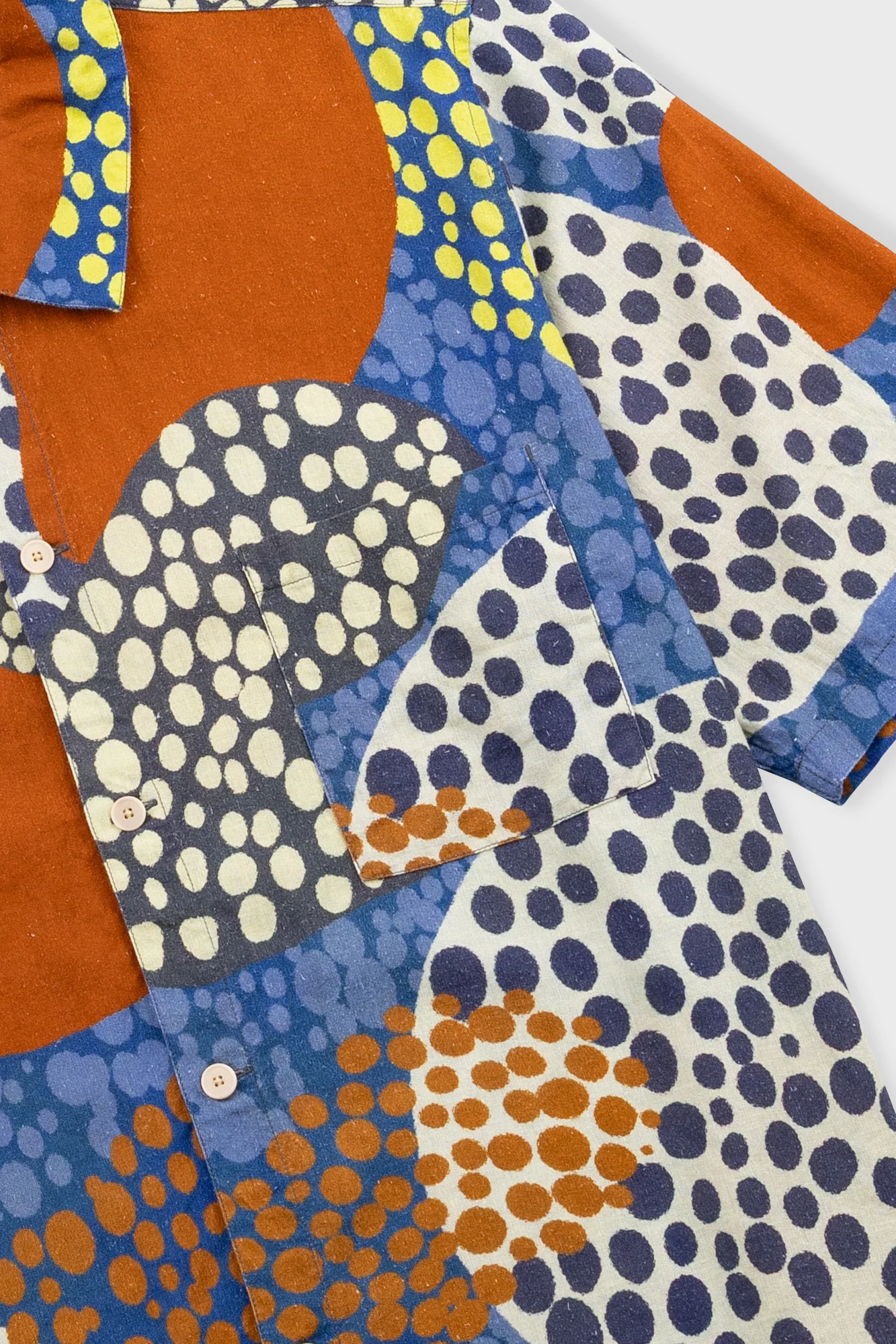 Gabe Shirt - Dot Print Red Multi - Image 6