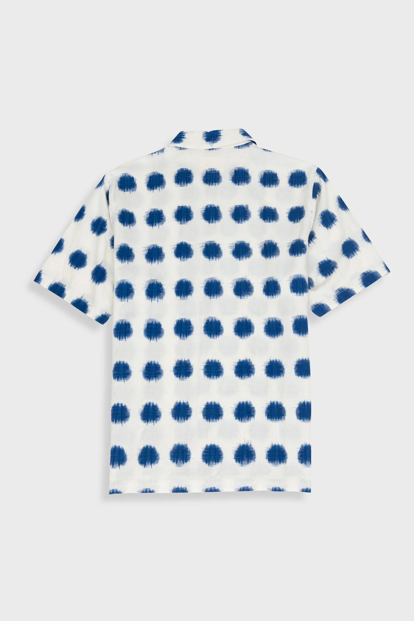 Gabe Shirt - Ecru Ikat - Image 10