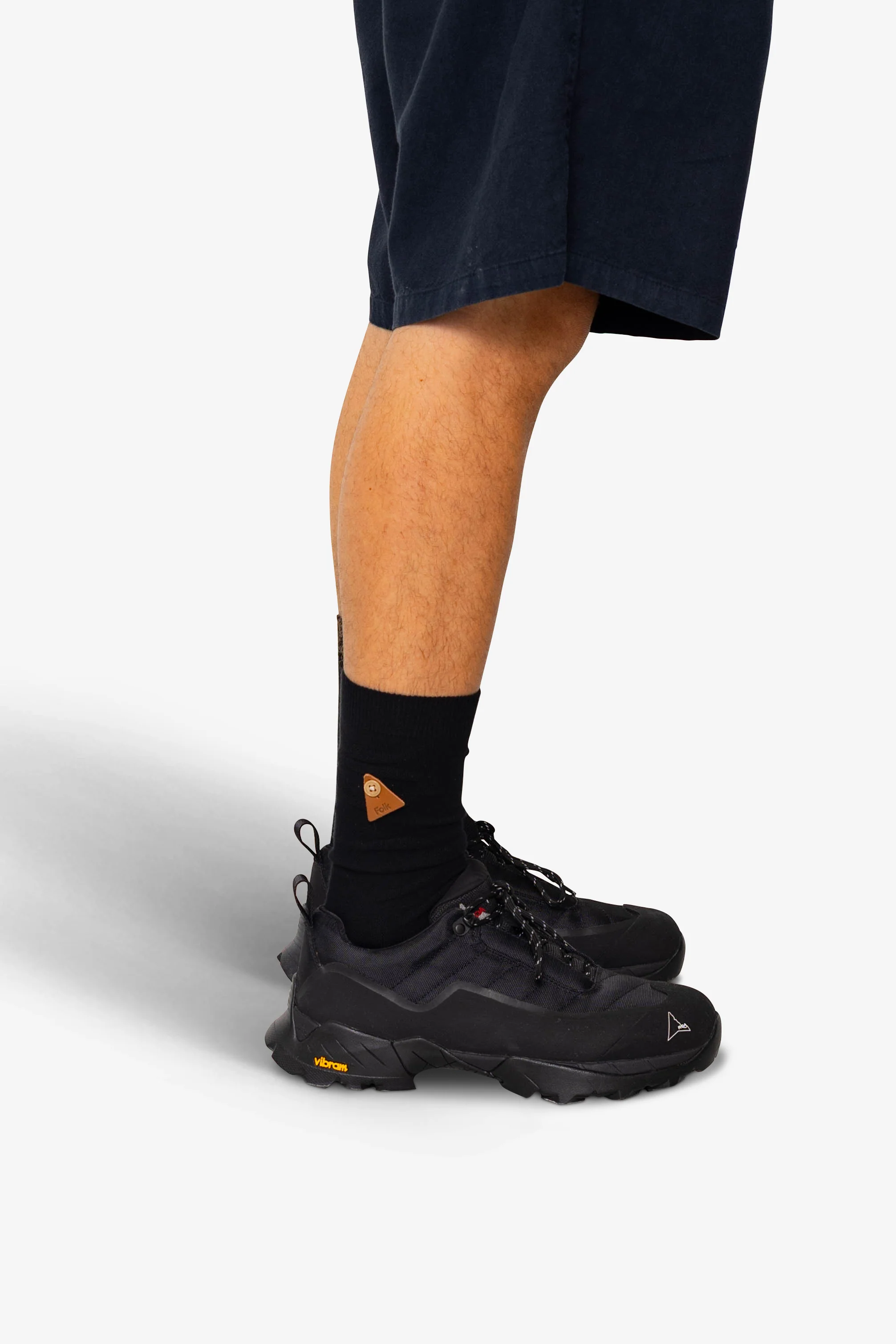 Lightweight Suiting Sock - Black - Image 3