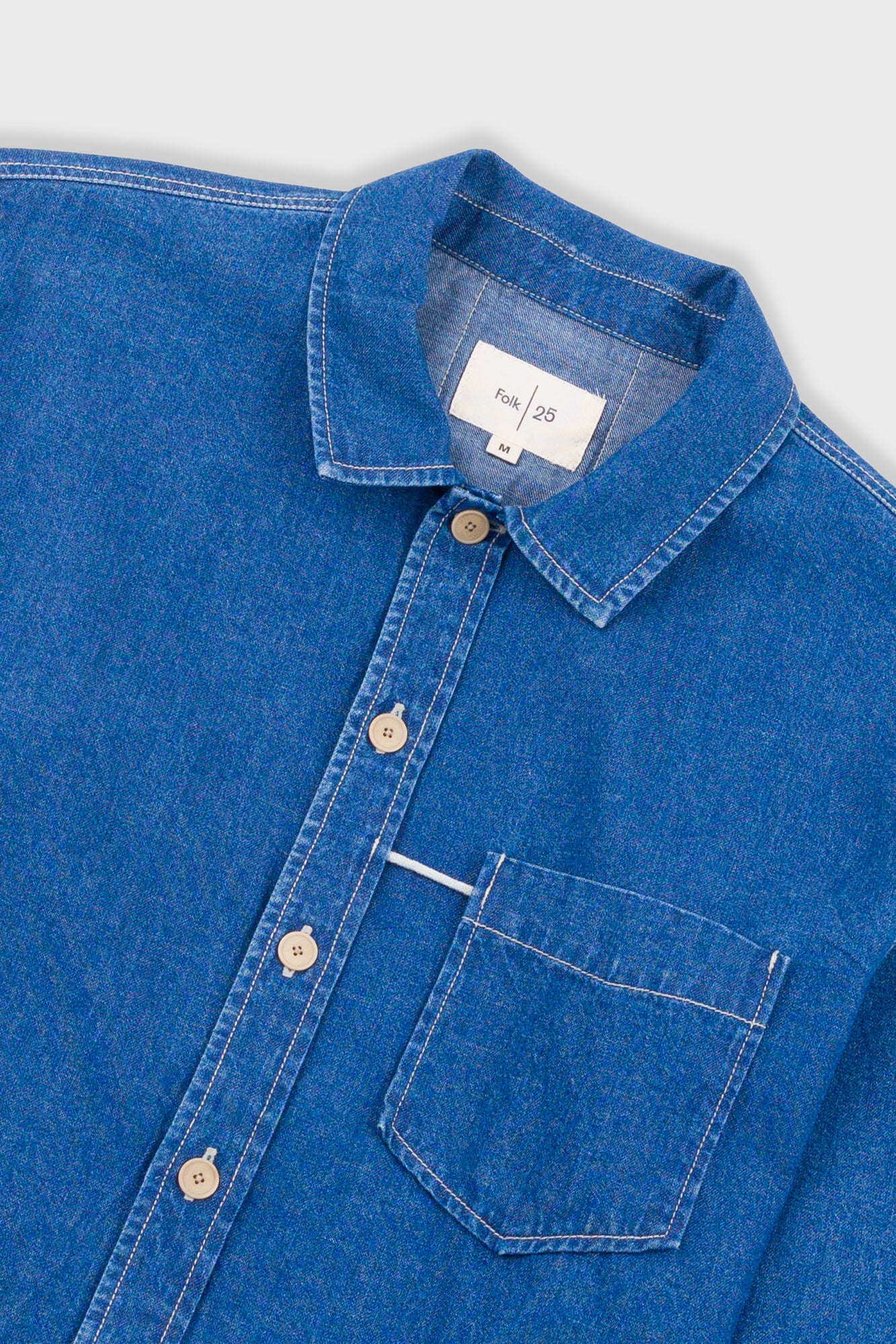 Loop Shirt - Light Denim - Image 5