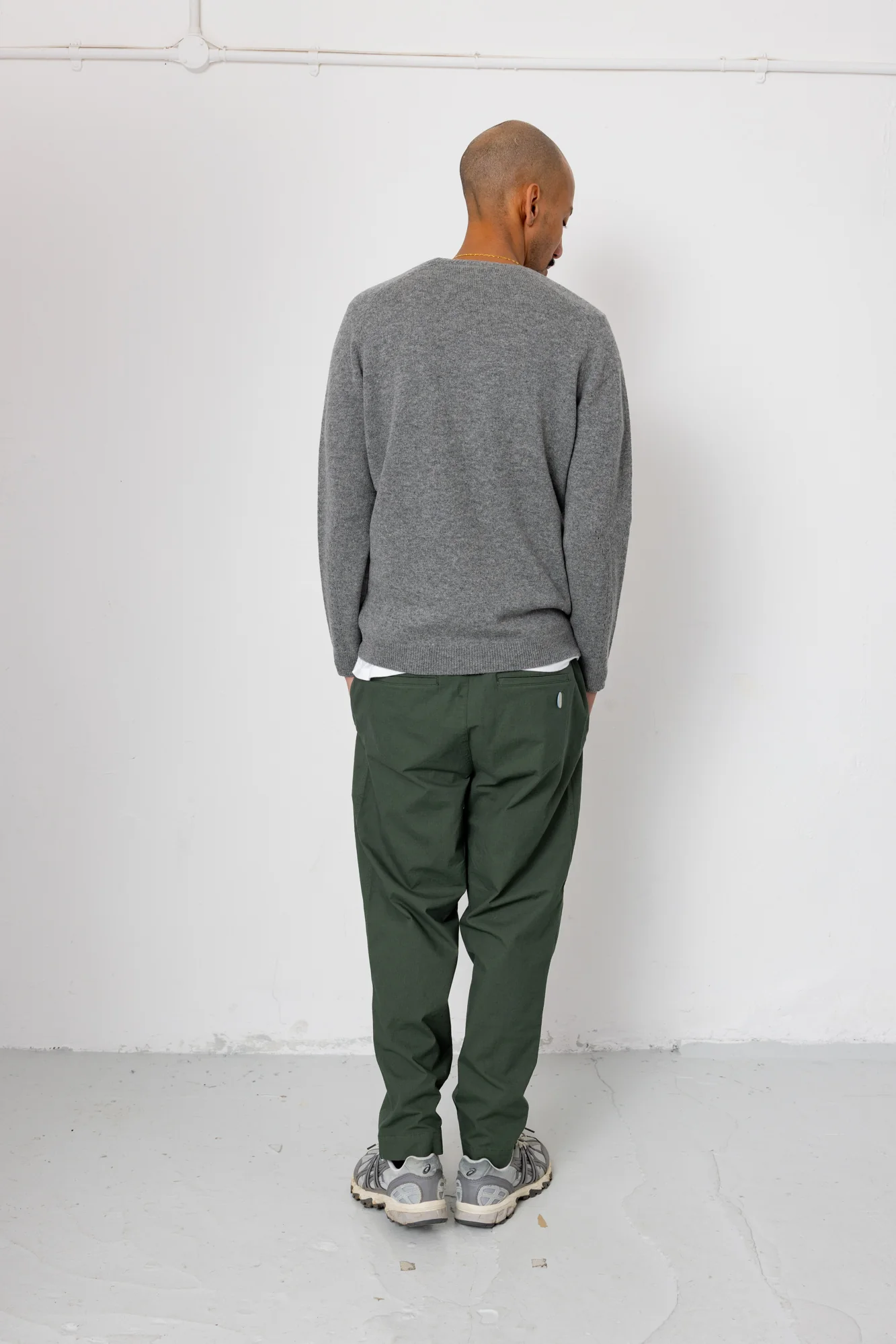 Patrice Crew - Grey Melange - Image 7
