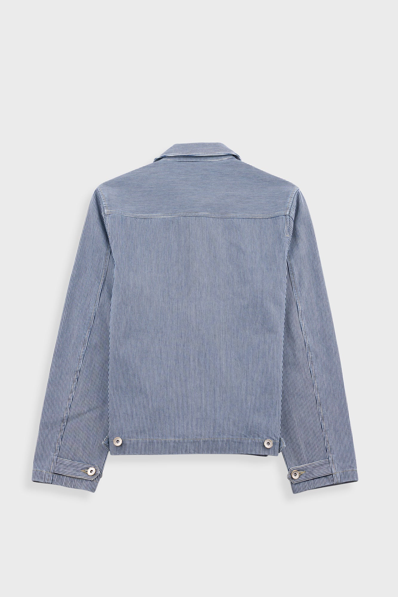 Prism Jacket - Indigo Ticking Stripe - Image 9