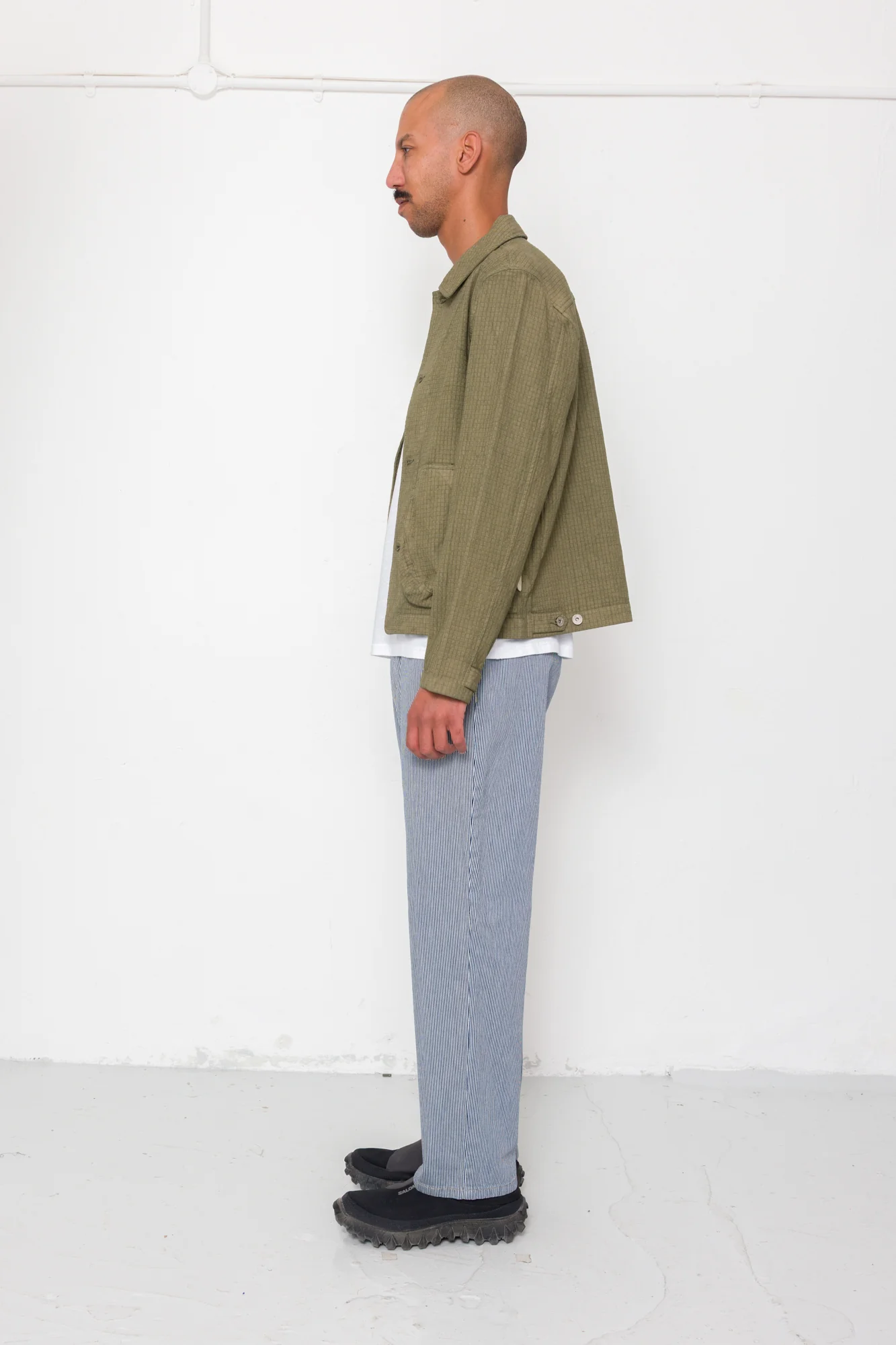 Prism Jacket - Olive Chunky Ripstop - Image 5