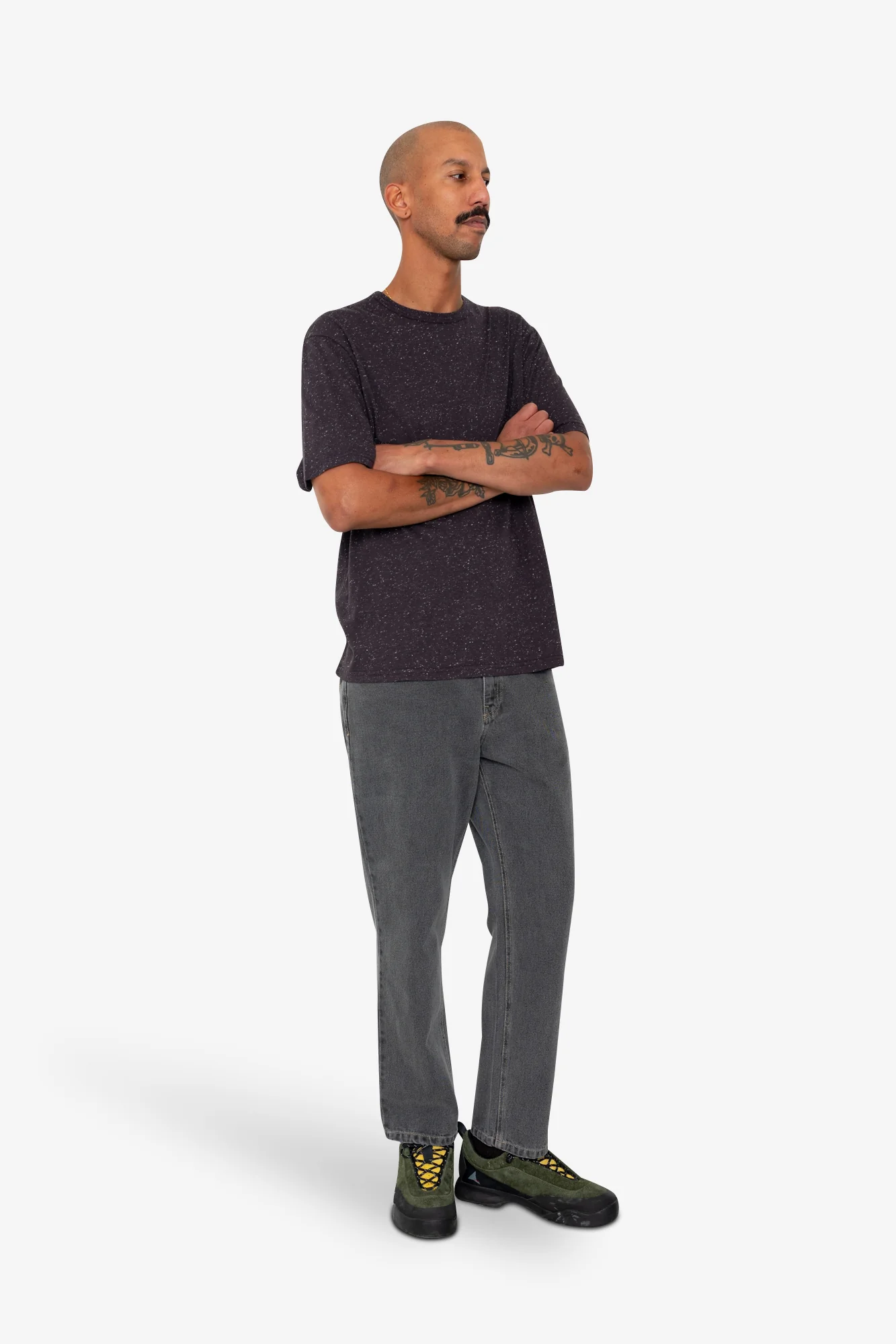 Relaxed Assembly T-Shirt - Black Grape - Image 8
