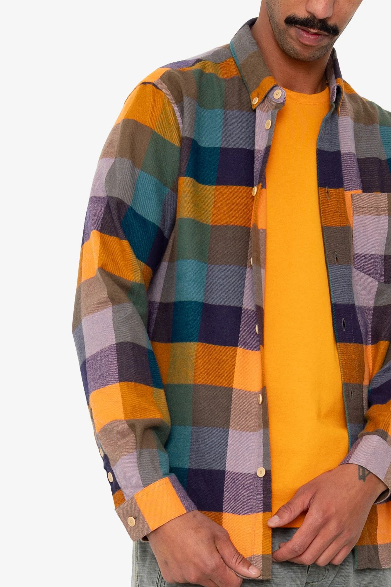 Relaxed Fit Shirt - Pumpkin Mix - Image 7