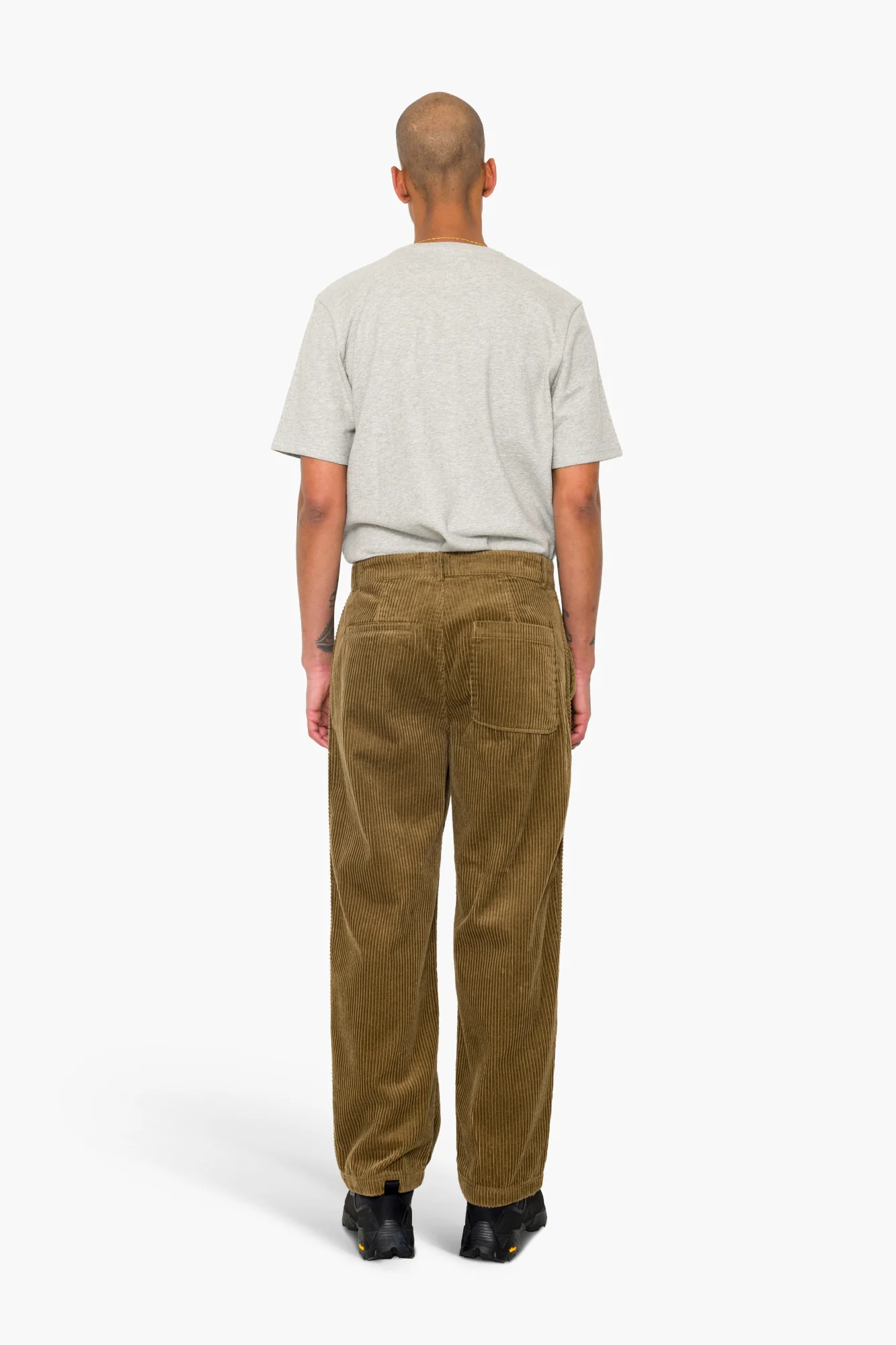 Wide Fit Trouser - Soft Brown Chunky Cord - Image 10