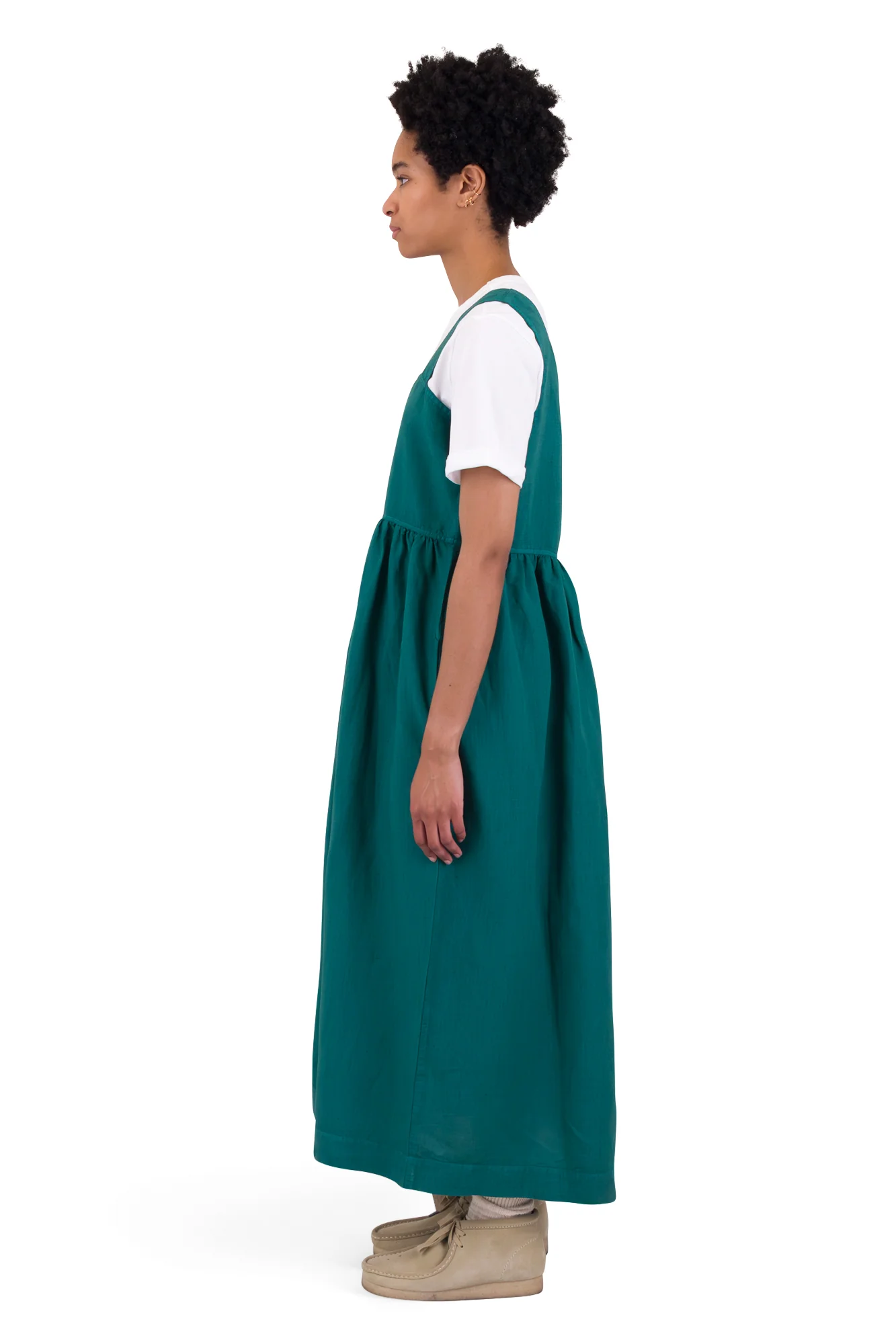 Midi Day Dress - Teal - Image 4