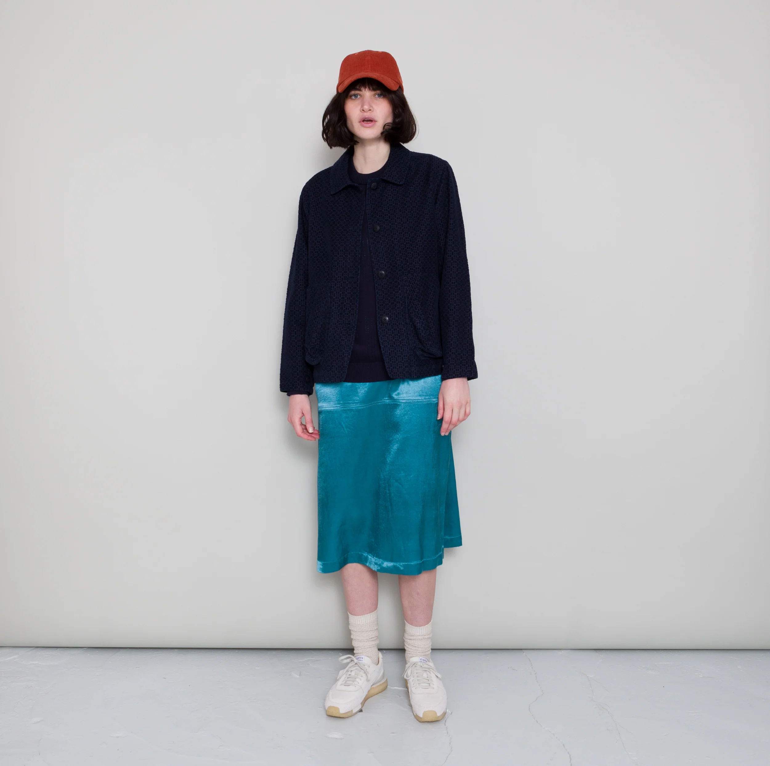 Prism Jacket - Navy Textured Cord - Image 2