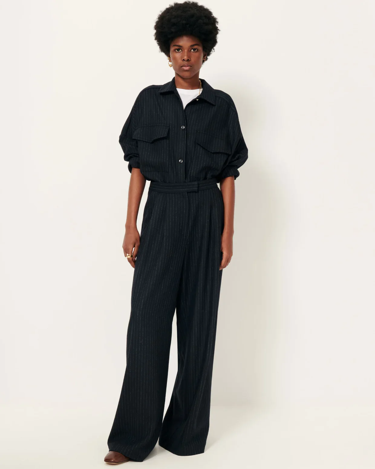 Sessun | Wiltonia Shirt - Navy Sand - Image 4