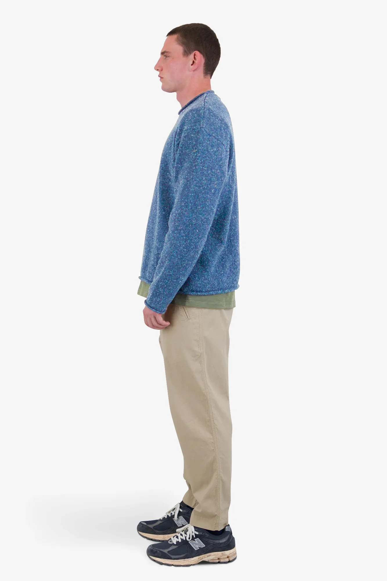 Slouch Crew - Soft Navy - Image 4