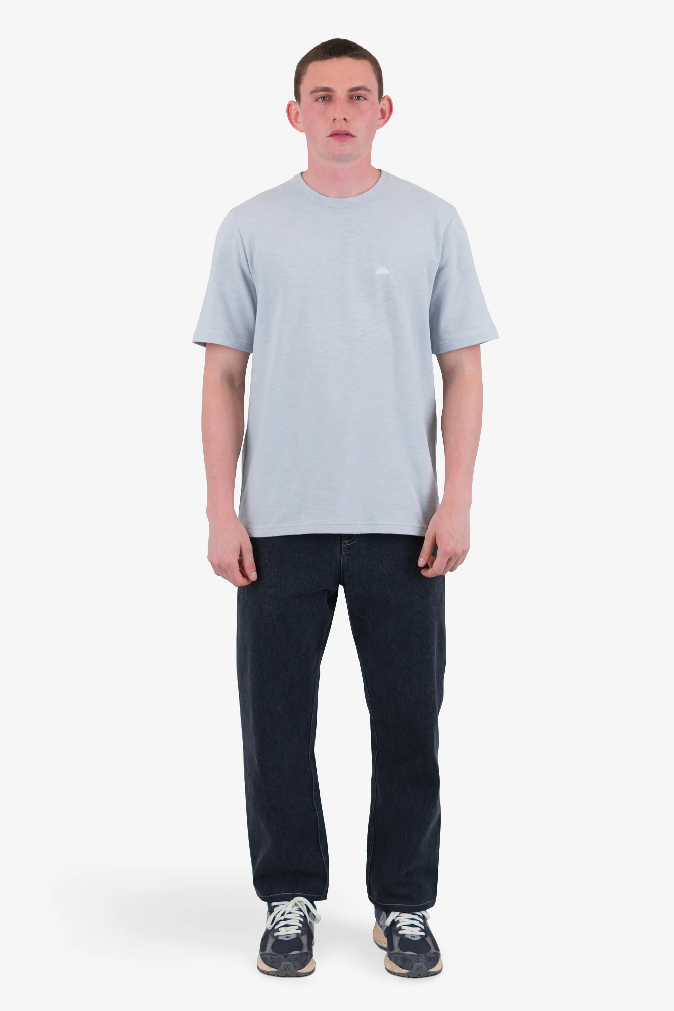 Slub T-Shirt - Mineral Blue - Image 2