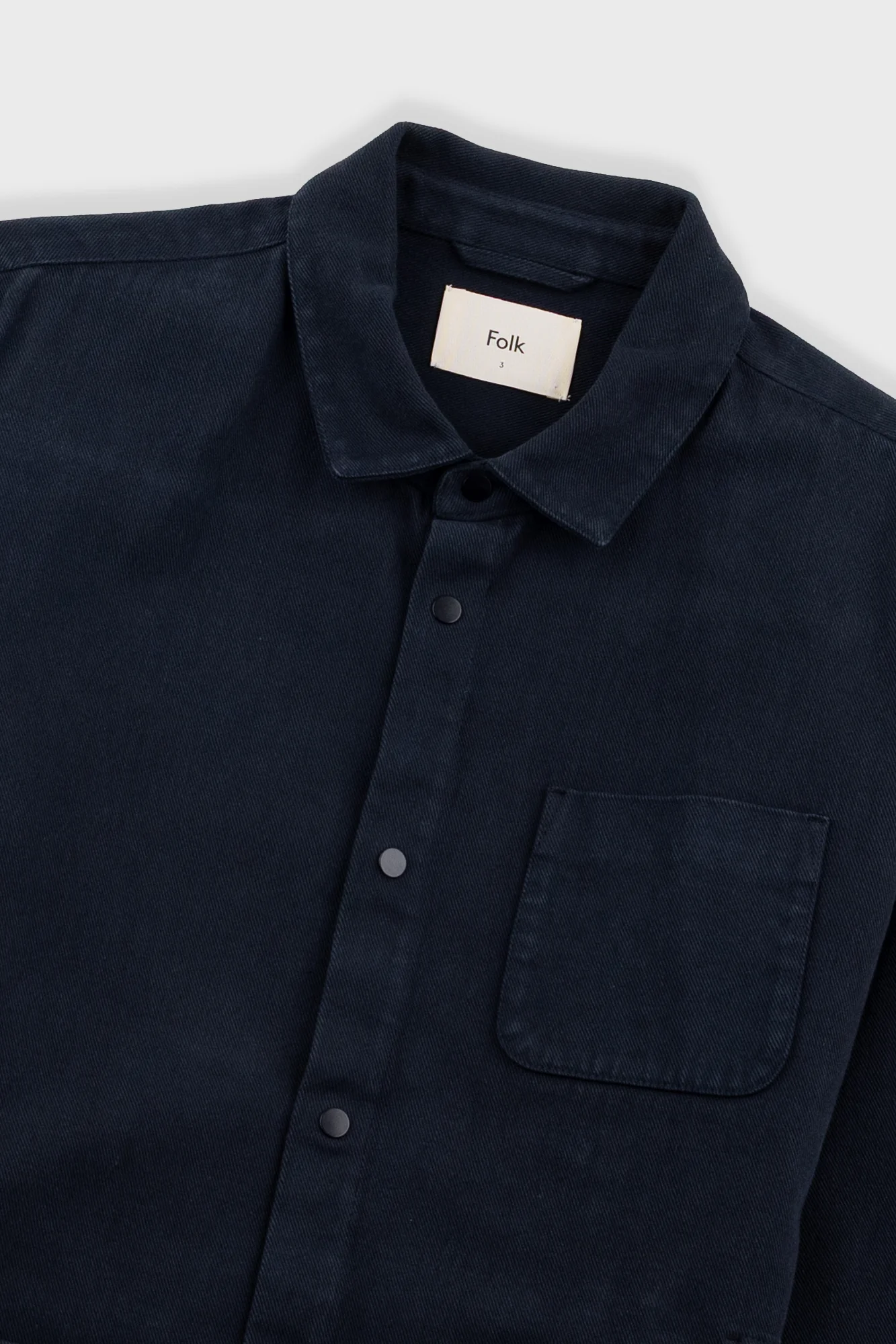 Twill Assembly Jacket - Soft Black - Image 8